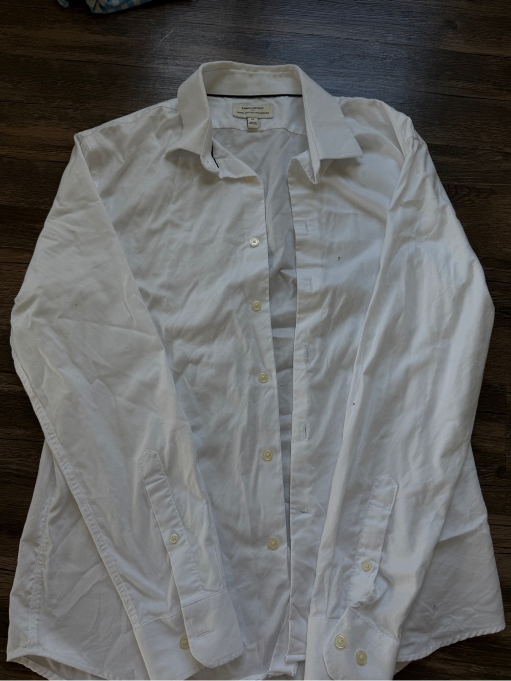 White Button-Up Shirt